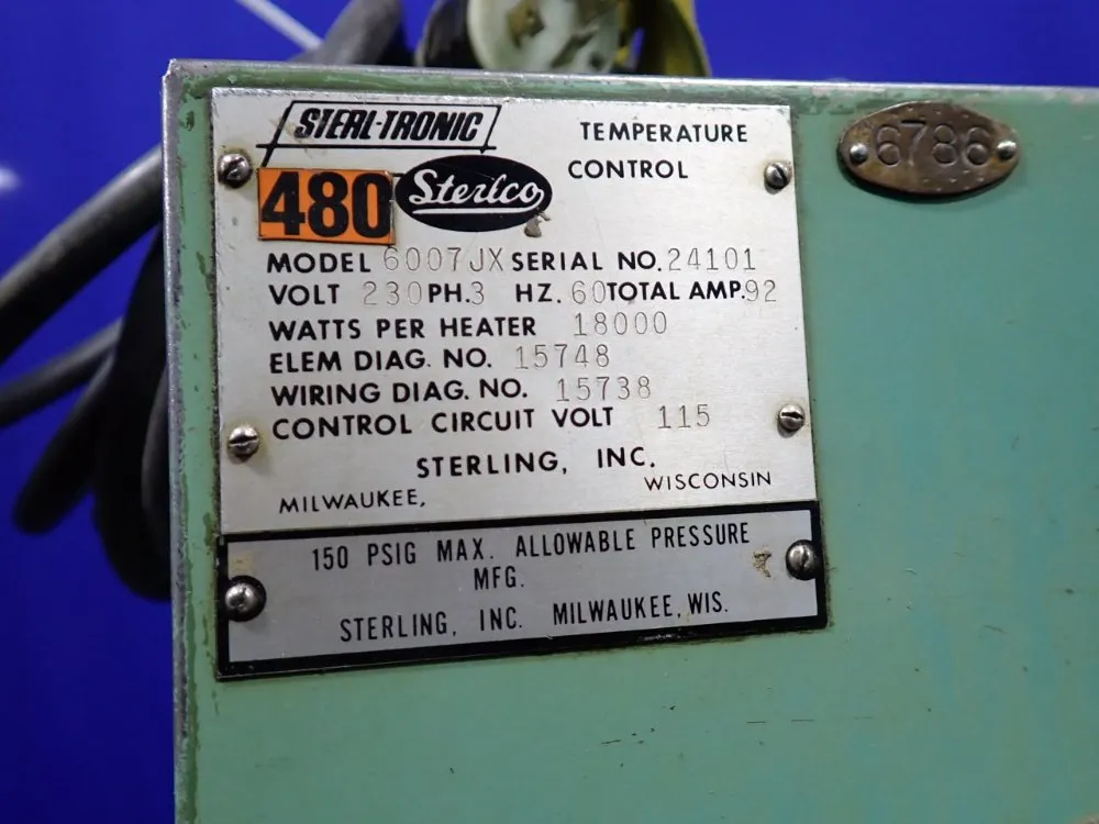 Sterlco Temperature Controller - 6007jx
