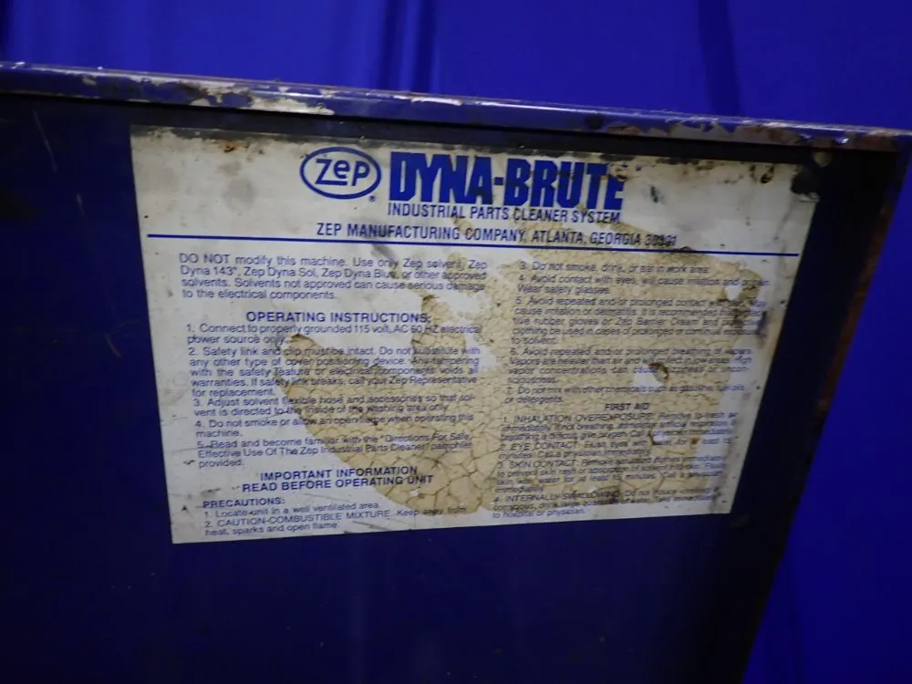 Dyna Brute Part Washer