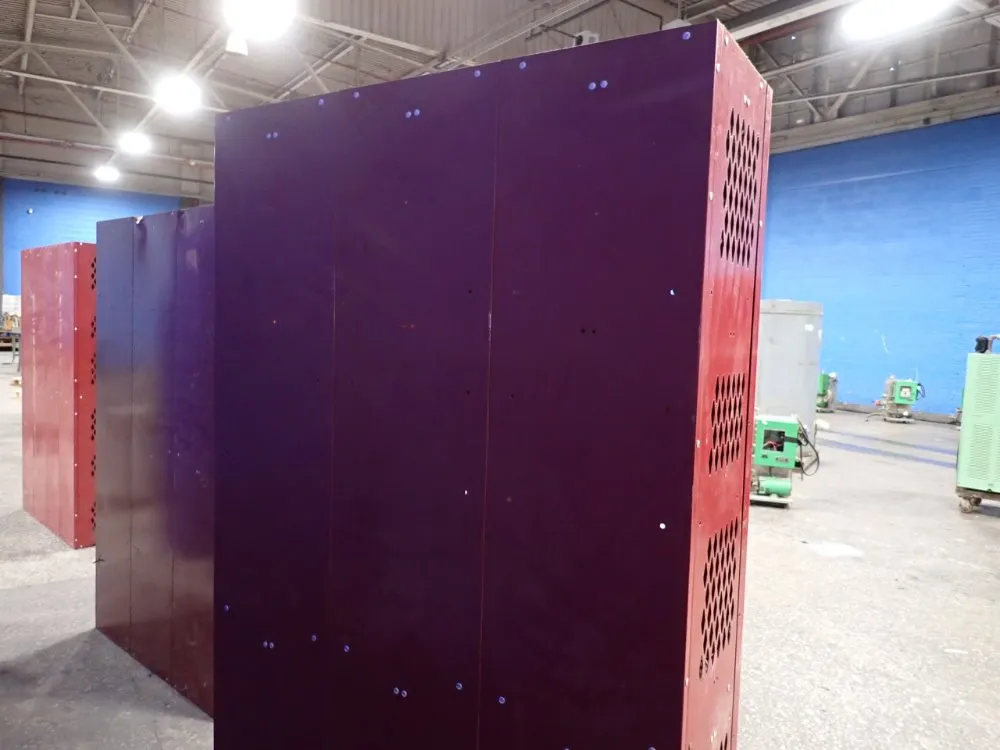 6 Lockers (12"x11"x35") Locker