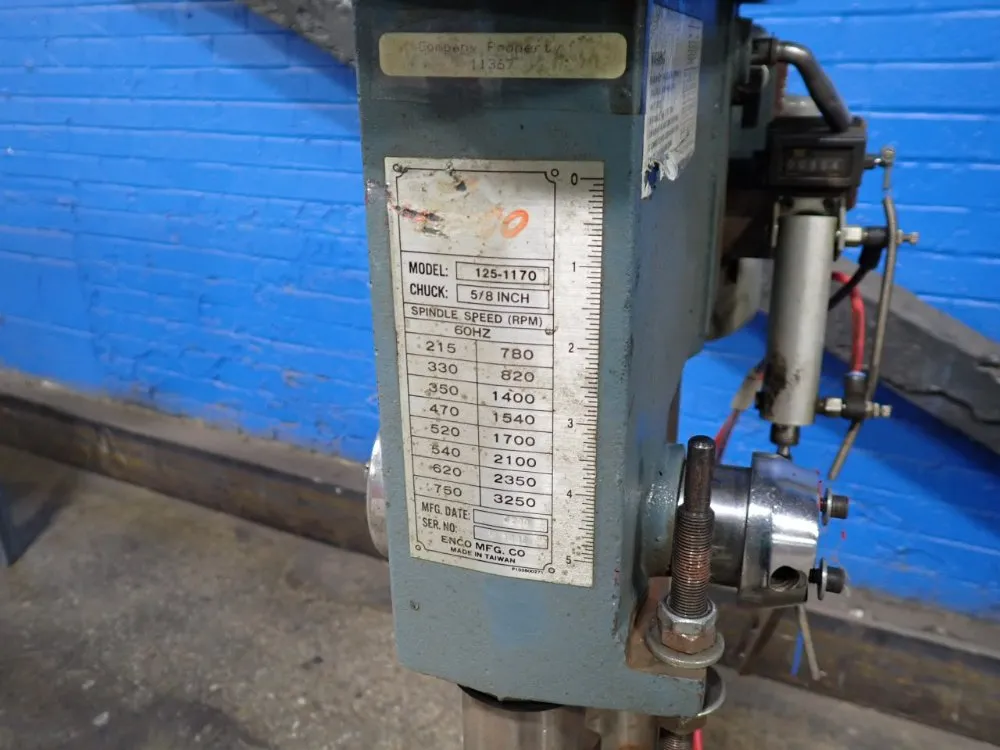 Enco Mfg. Co. Bench Top Drill Press - 125-1170