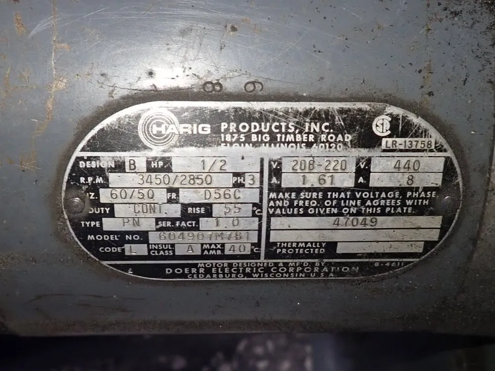 Harig 6"x12" Surface Grinder - Super 612