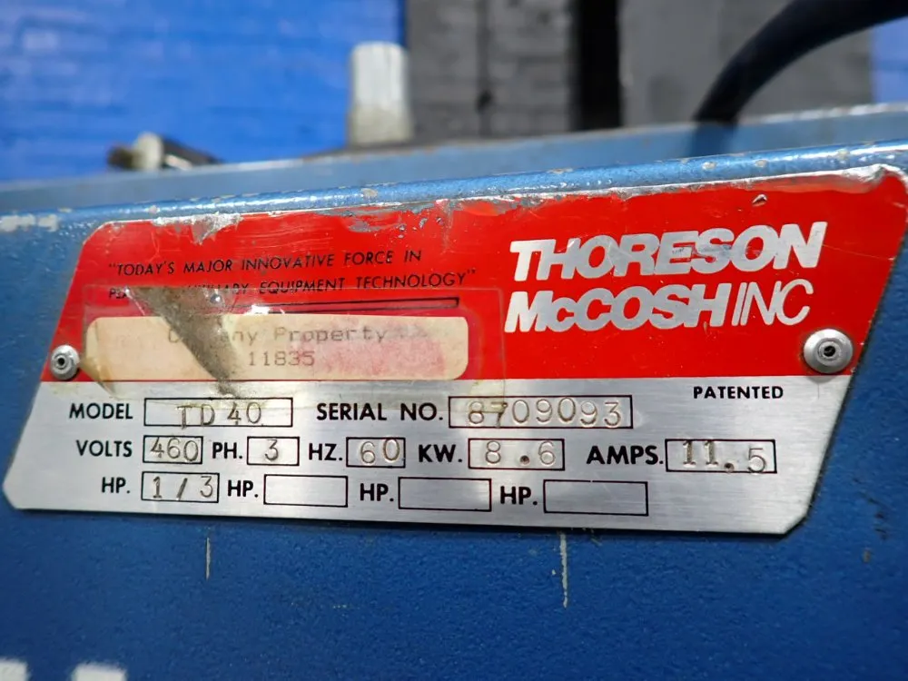 Thoreson Mccosh Inc. Heater - Td40