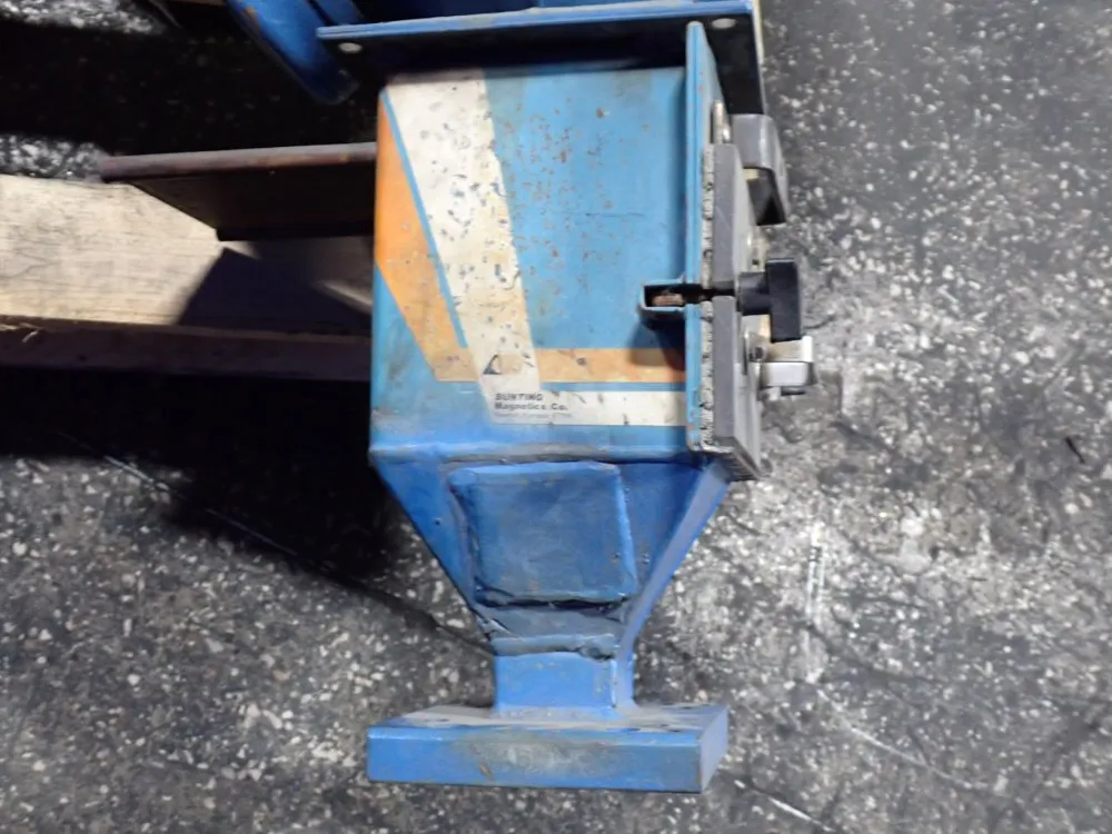 Bunting Magnetics Co. Hopper