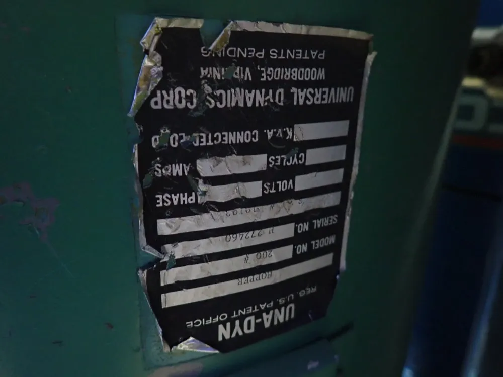 Conair, Thoreson Mccosh Inc, Bunting Magnetics Co Hopper