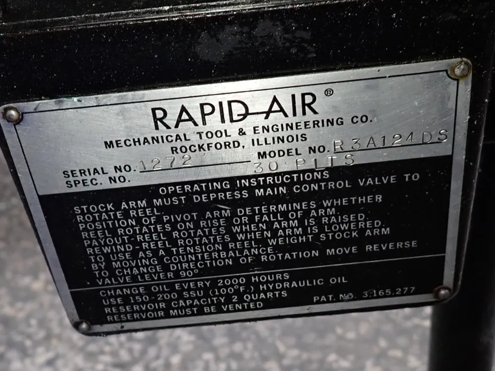 Rapid Air Stock Reel - R3a124ds