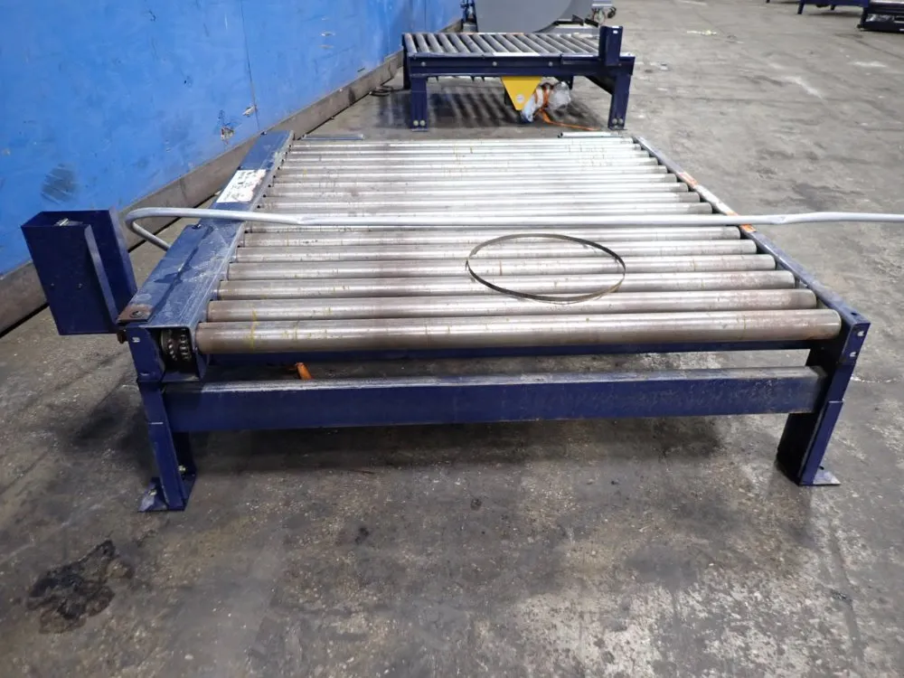 52" X 57" Powered Roller Conveyor