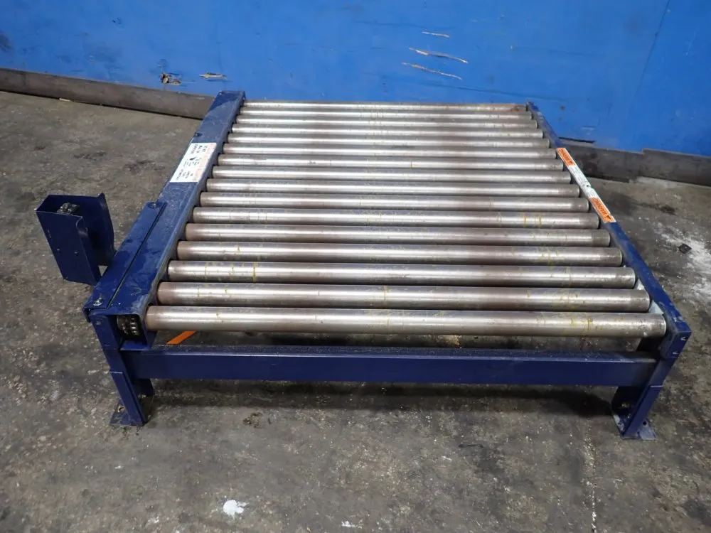 51" X 58" Powered Roller Conveyor