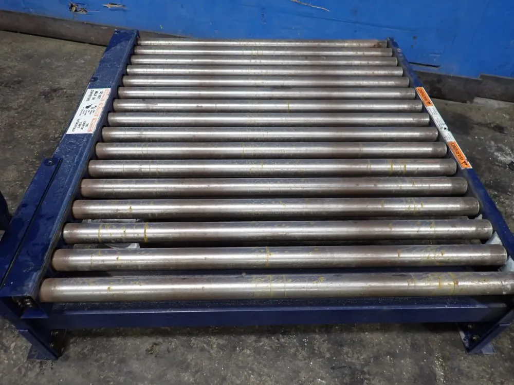 51" X 58" Powered Roller Conveyor