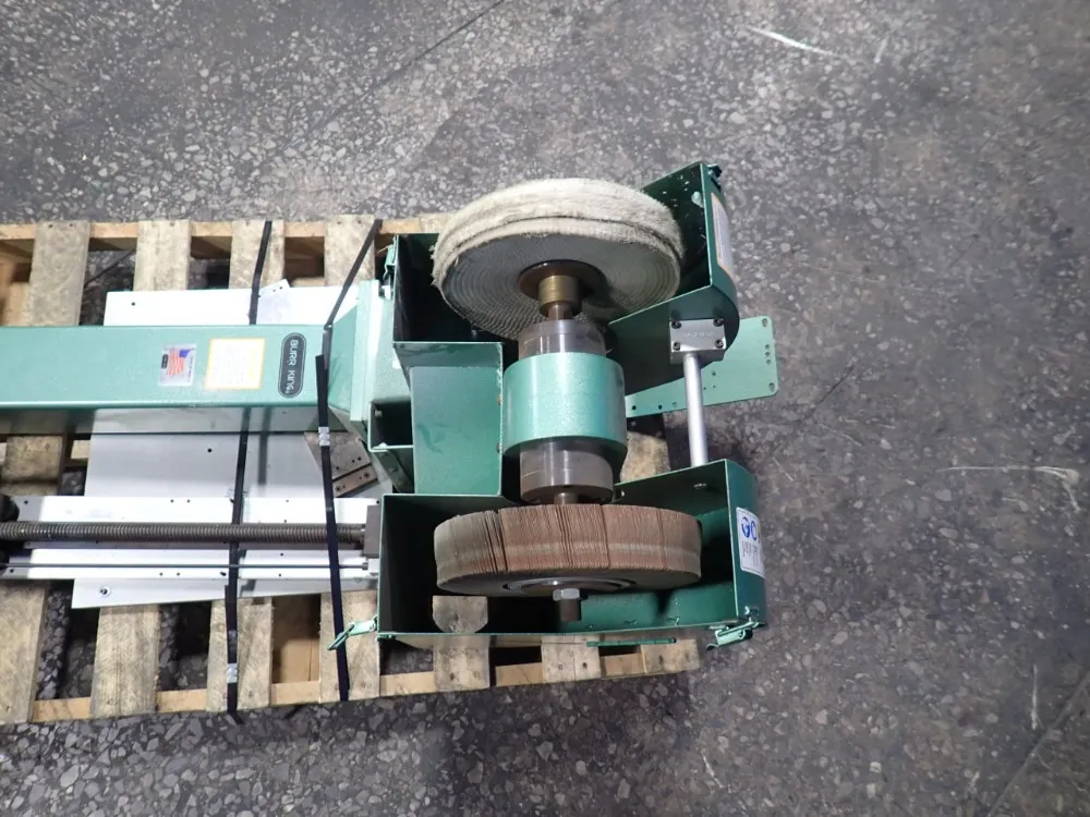 Burr King 3 Hp Deburring & Polishing Machine