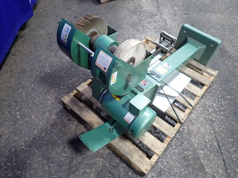 Burr King 3 Hp Deburring & Polishing Machine