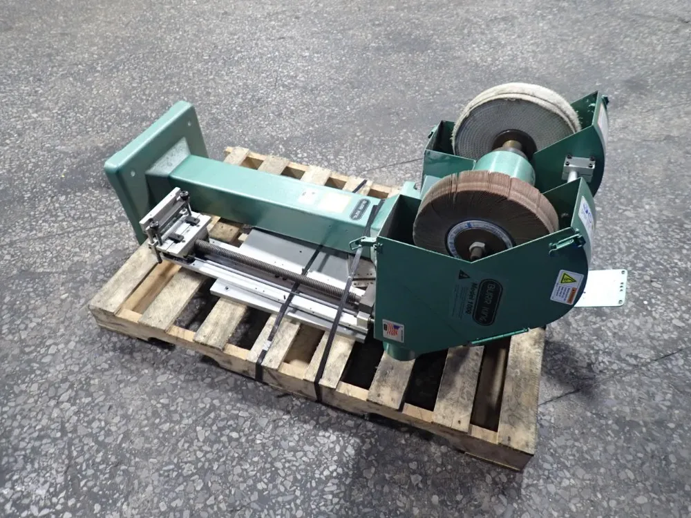 Burr King 3 Hp Deburring & Polishing Machine