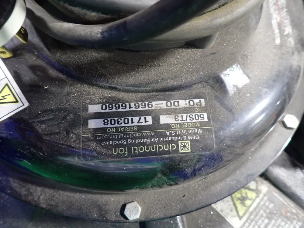 Cincinnati Fan 1710308 Dust Collector