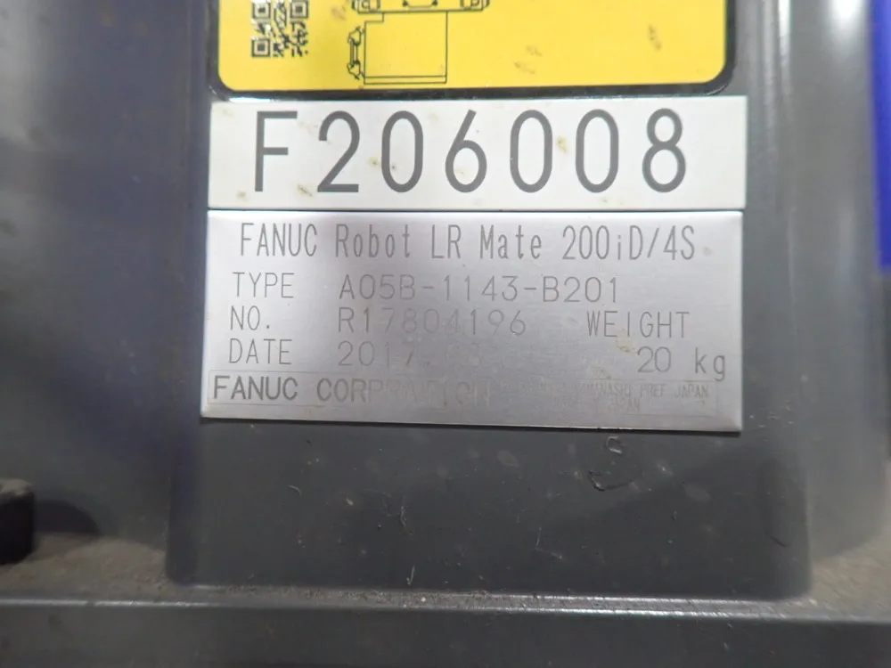 Fanuc Robot - Lr Mate 200id 7l / Lr Mate 200id 4s