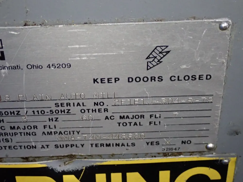 Cincinnati 10" X 35 1/2" Horizontal Mill