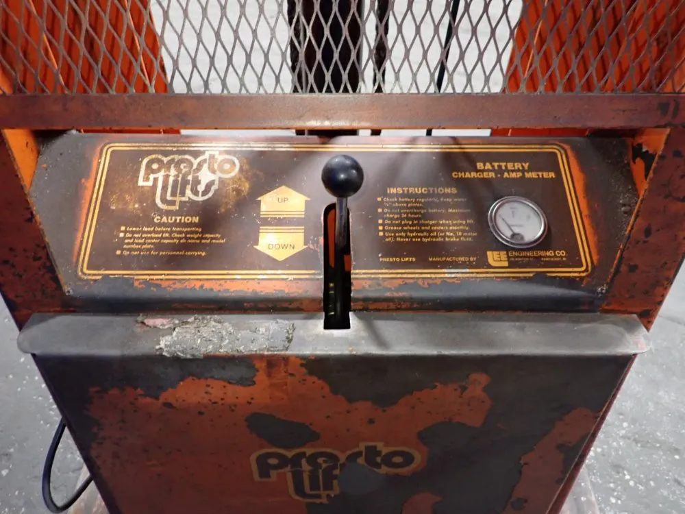 Presto 1000 Lbs Straddle Lift