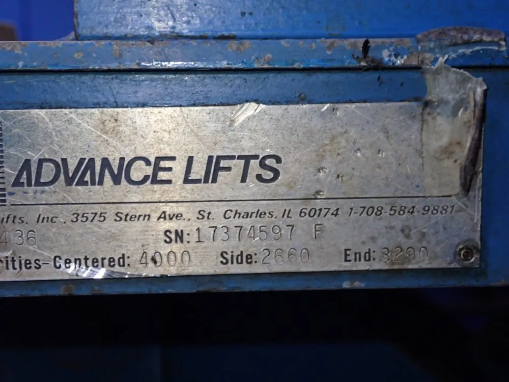 Advanced Lifts Lift Table