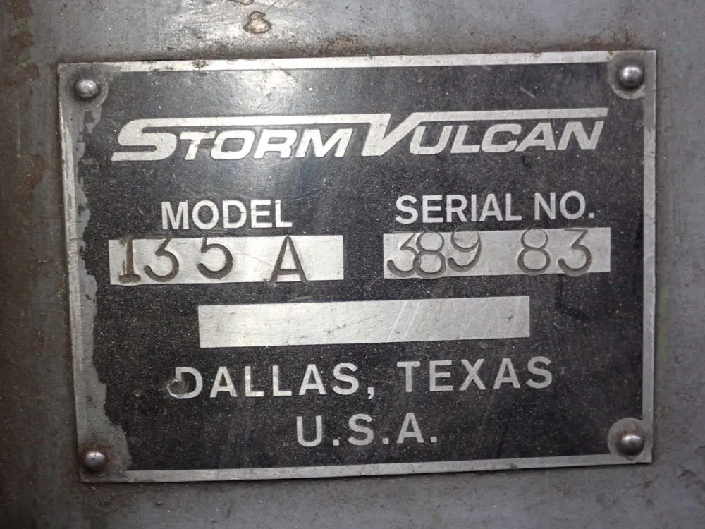 Storm Vulcan 85" Polisher - 135a