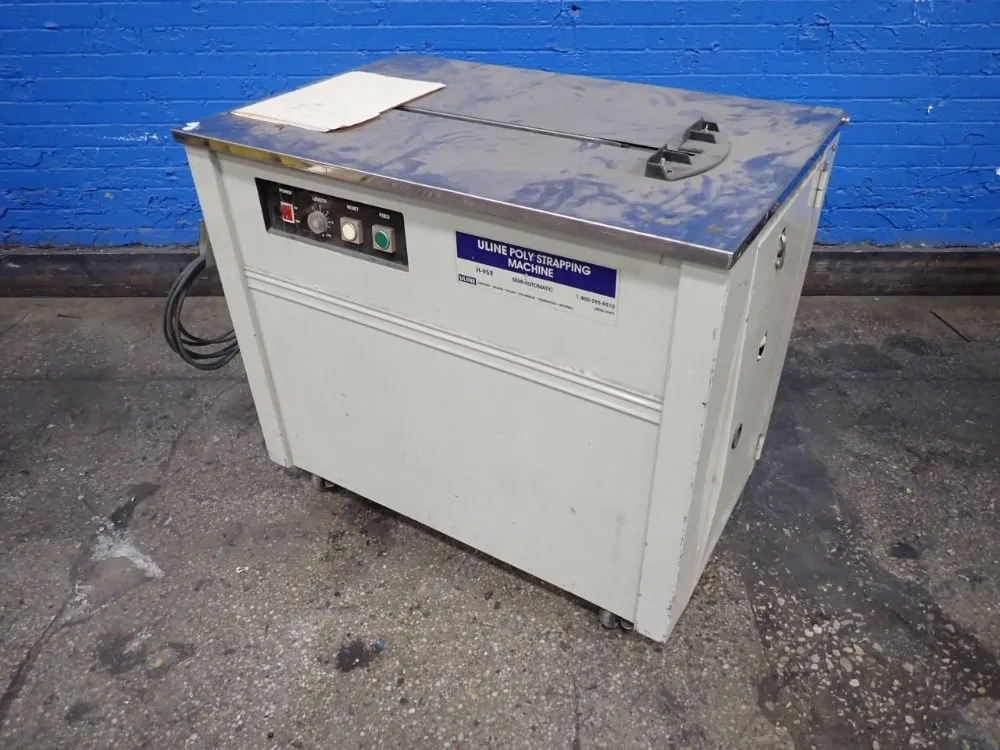 Uline 30" X 1" Strapping Machine - H-959