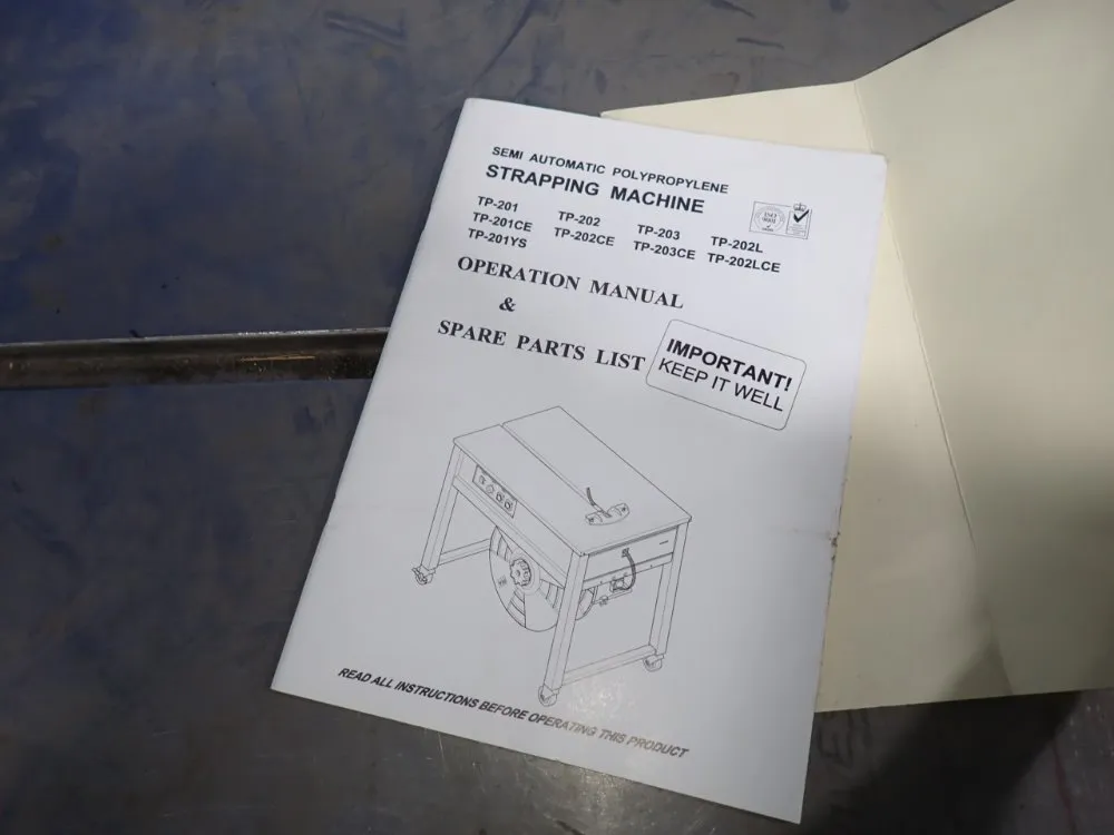 Uline 30" X 1" Strapping Machine - H-959