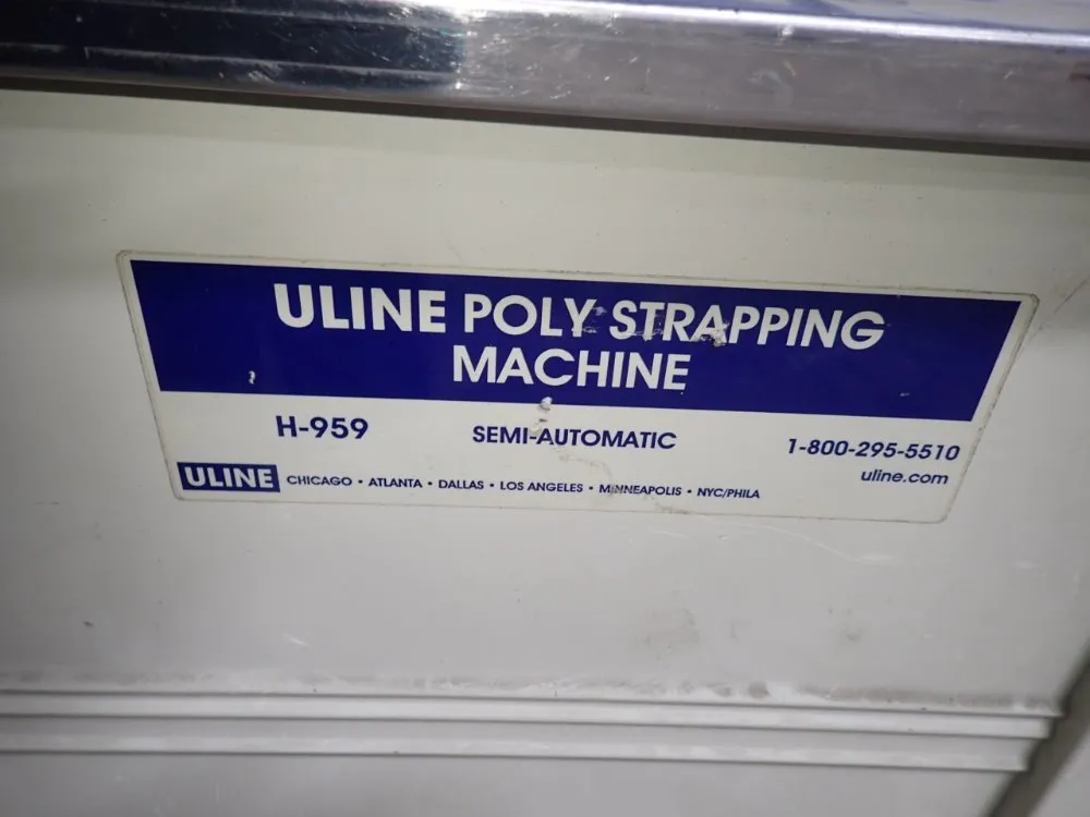 Uline 30" X 1" Strapping Machine - H-959