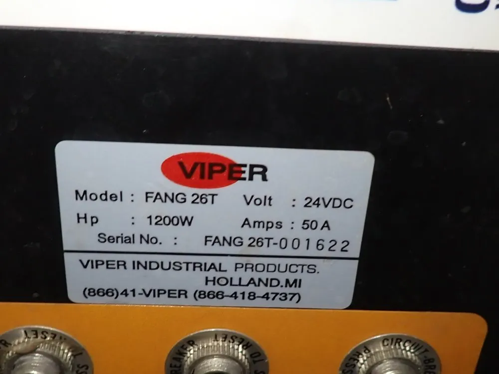 Viper 25" Floor Scrubber - Fang 26t