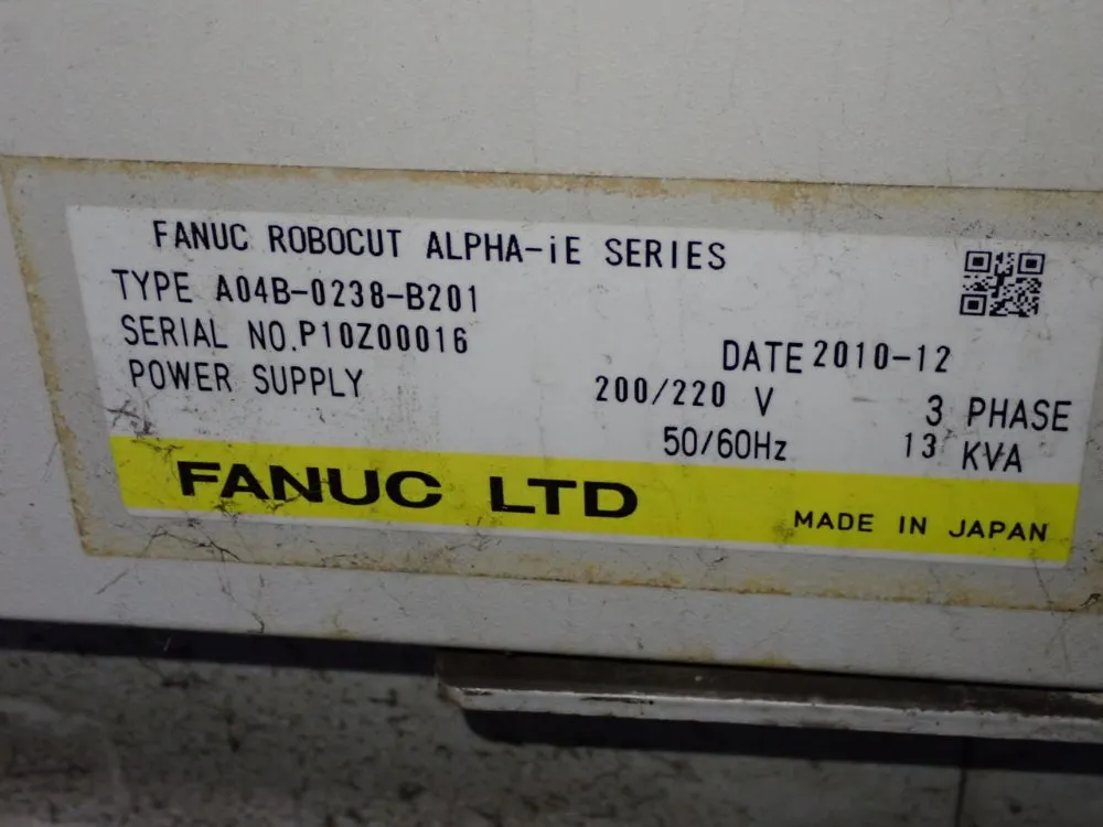 Fanuc Edm - Robocut A-1ie