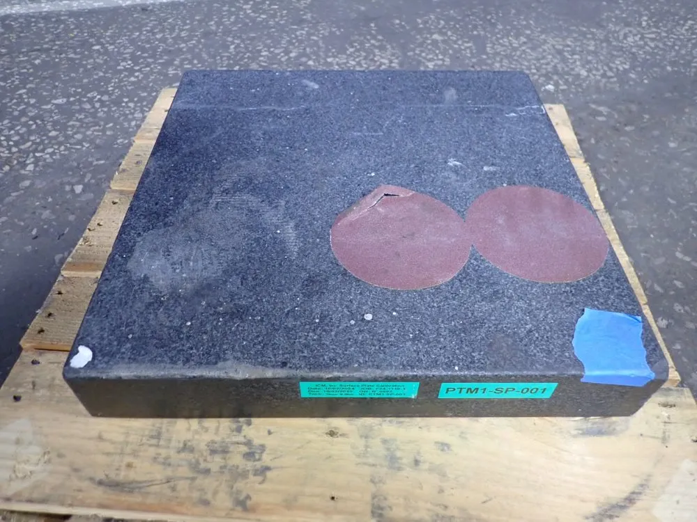 18" X 18" X 3" Granite Surface Plate