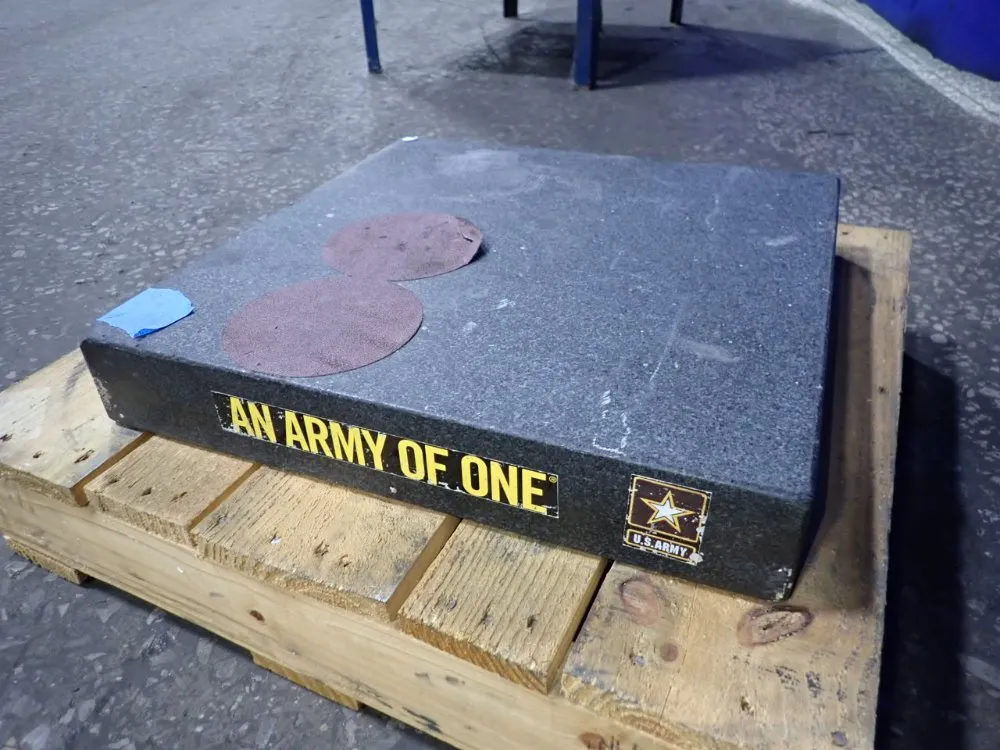 18" X 18" X 3" Granite Surface Plate