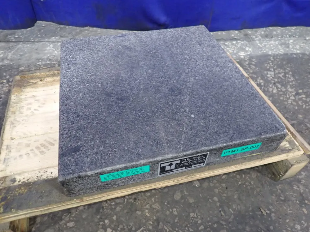 Tru-stone 18" X 18" X 3" Granite Surface Plate