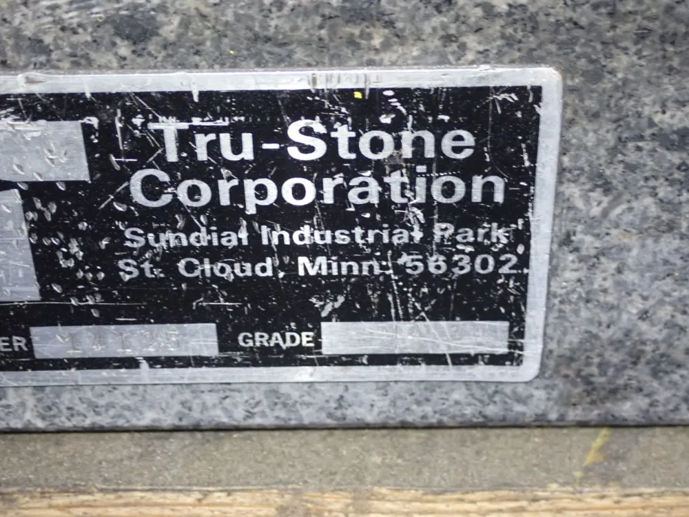 Tru-stone 18" X 18" X 3" Granite Surface Plate