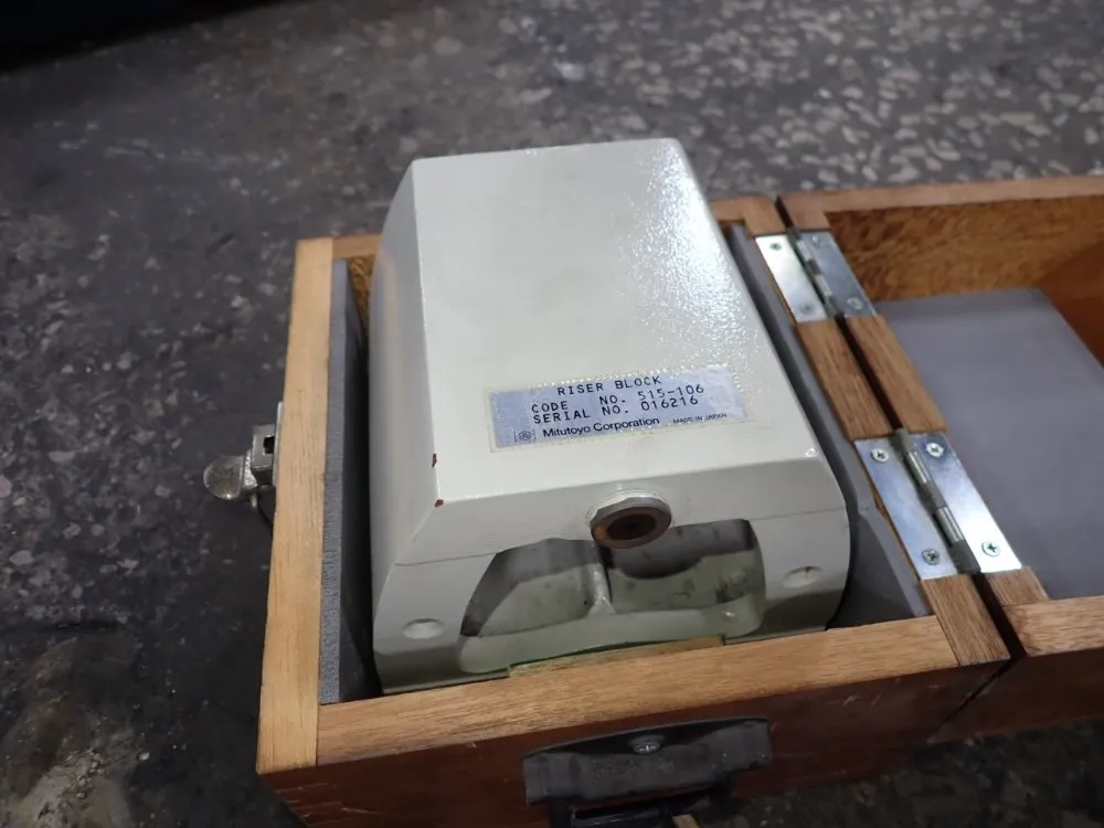 Mitutoyo Corporation Riser Block - 515-106