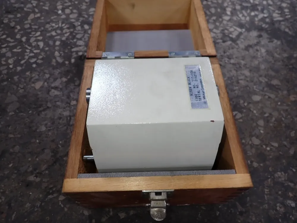 Mitutoyo Corporation Riser Block - 515-106