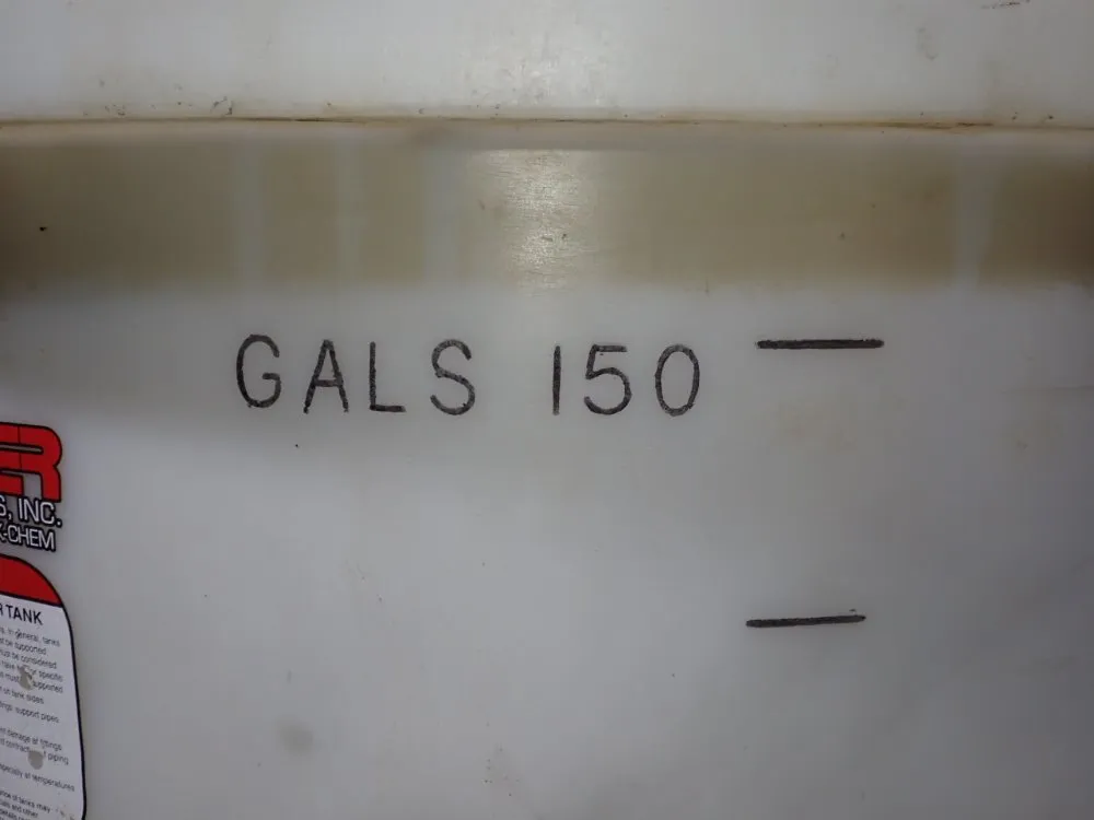 Chem-tainer 150 Gallon Poly Tank