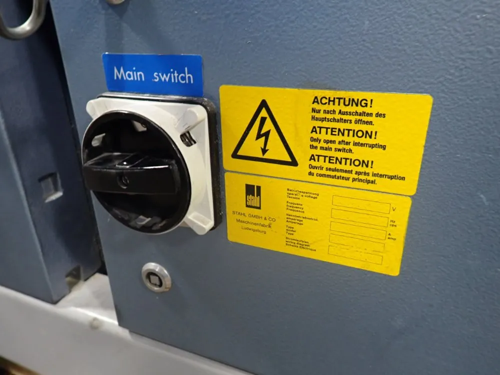 Stahl Folding Machine - Rf 56.2