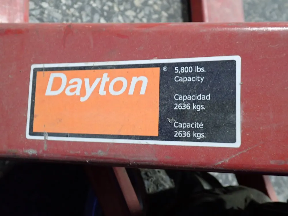 Dayton 5800 Lbs Pallet Jack - 4yx96