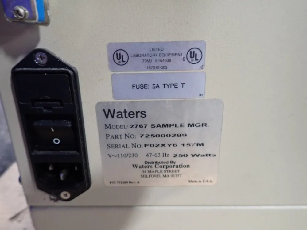 Waters Sample Manager - 2767