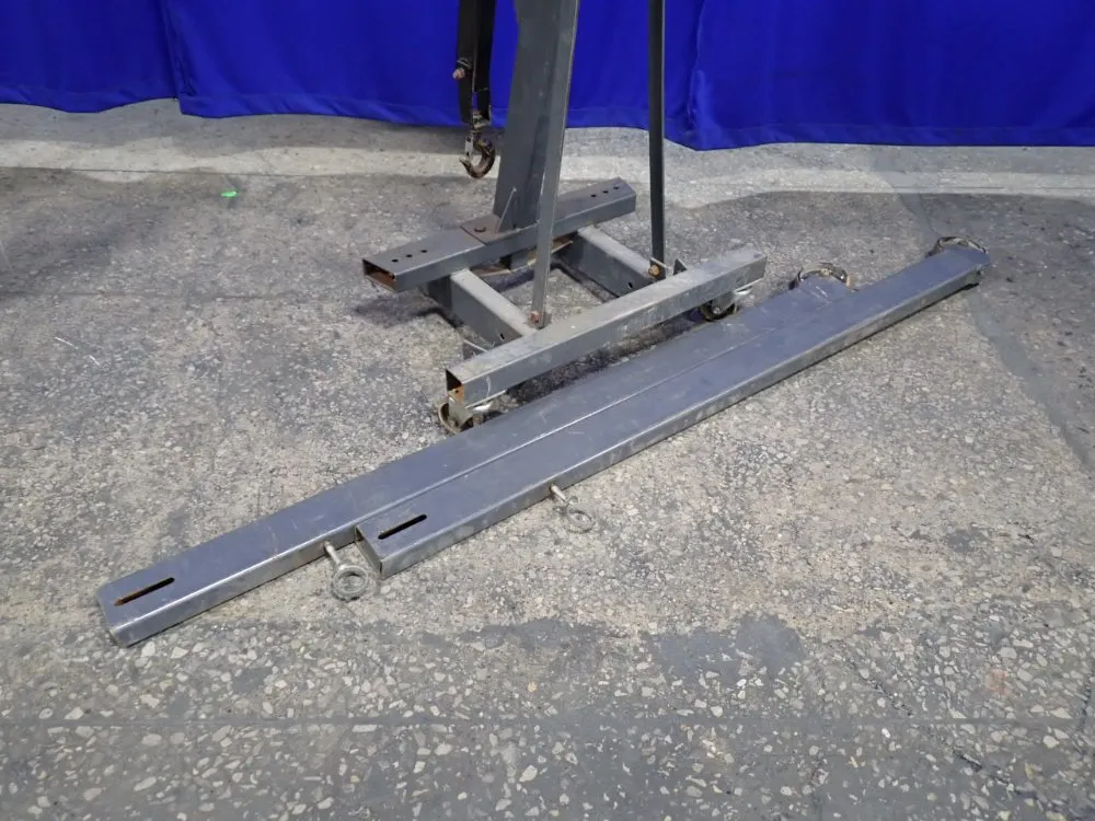 Dayton 1 Ton Fold Away Mobile Crane - 3zc72