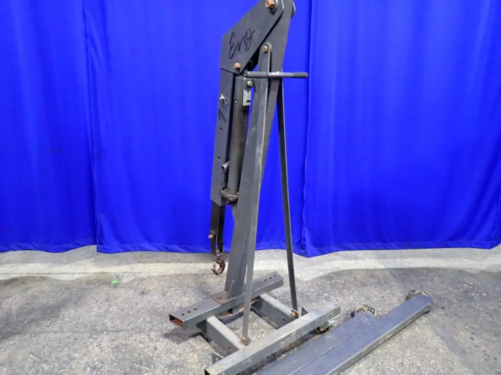 Dayton 1 Ton Fold Away Mobile Crane - 3zc72