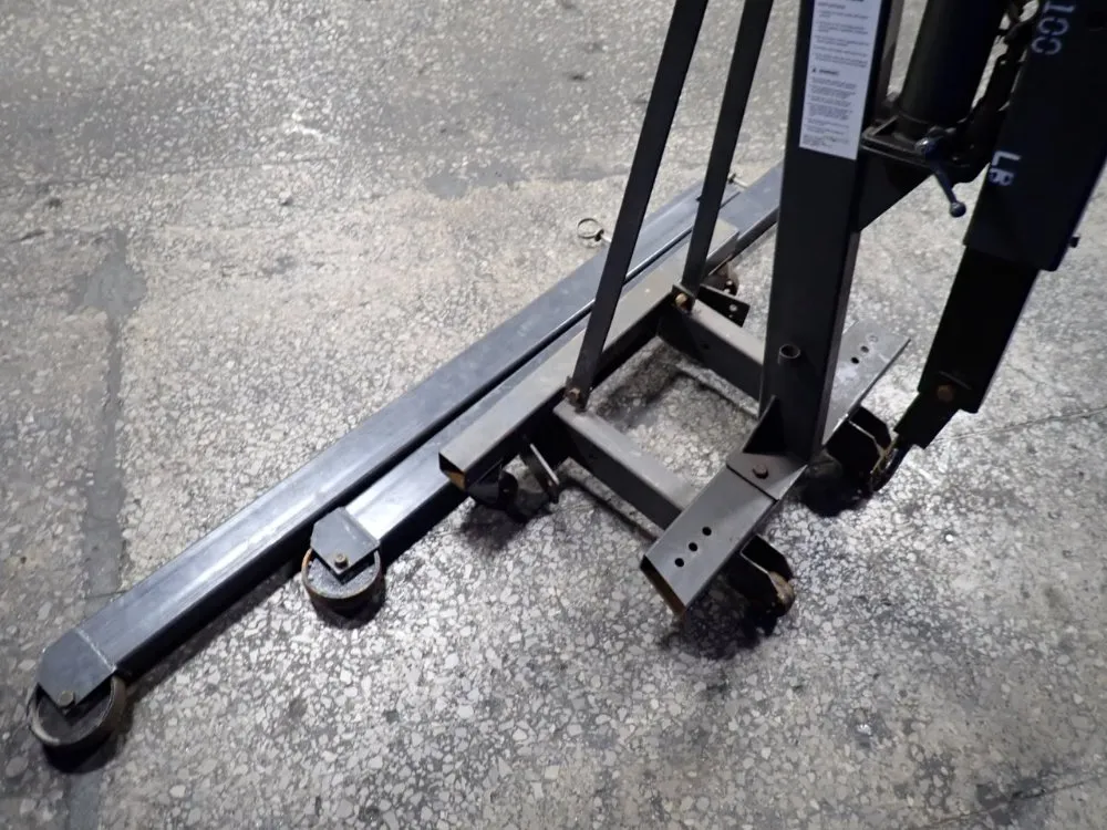 Dayton 1 Ton Fold Away Mobile Crane - 3zc72