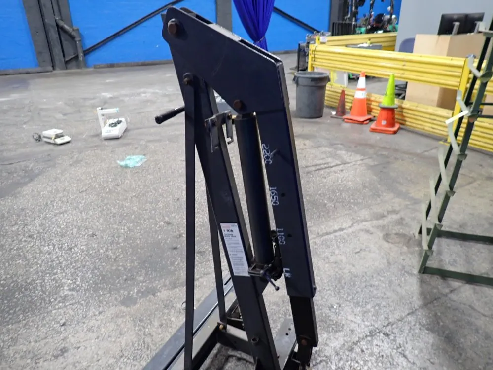 Dayton 1 Ton Fold Away Mobile Crane - 3zc72