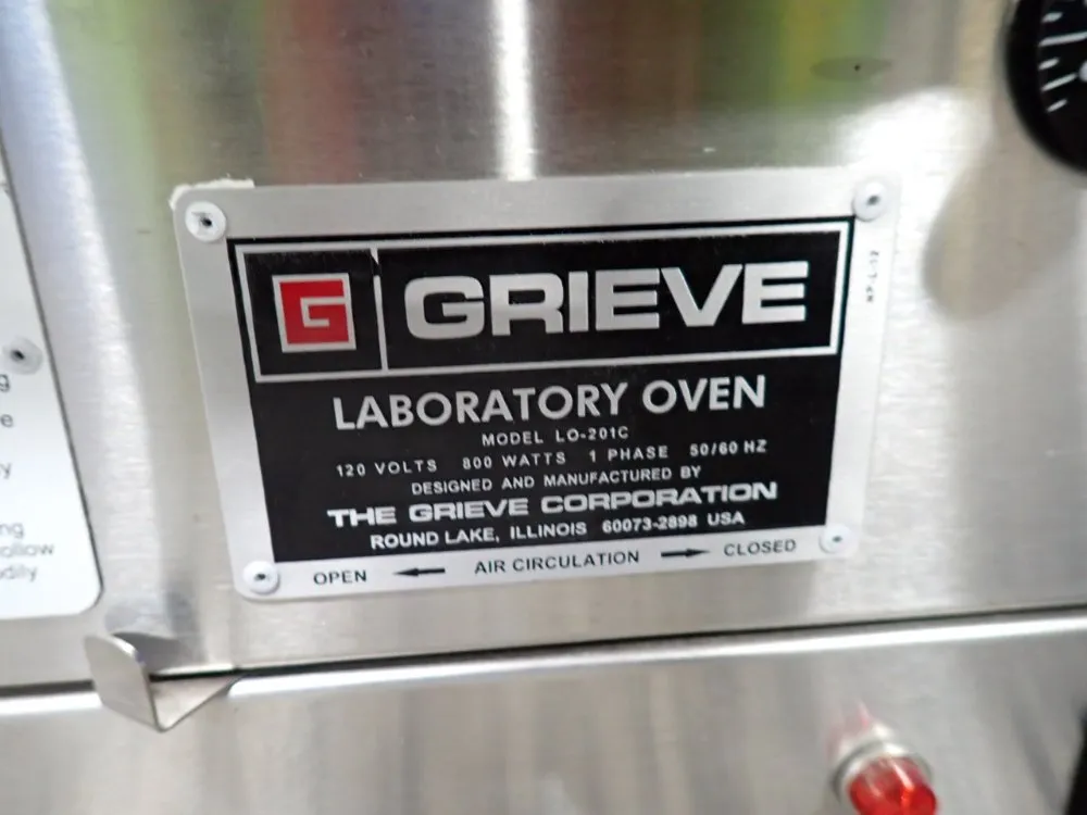 Grieve Labratory Oven - L0-201c