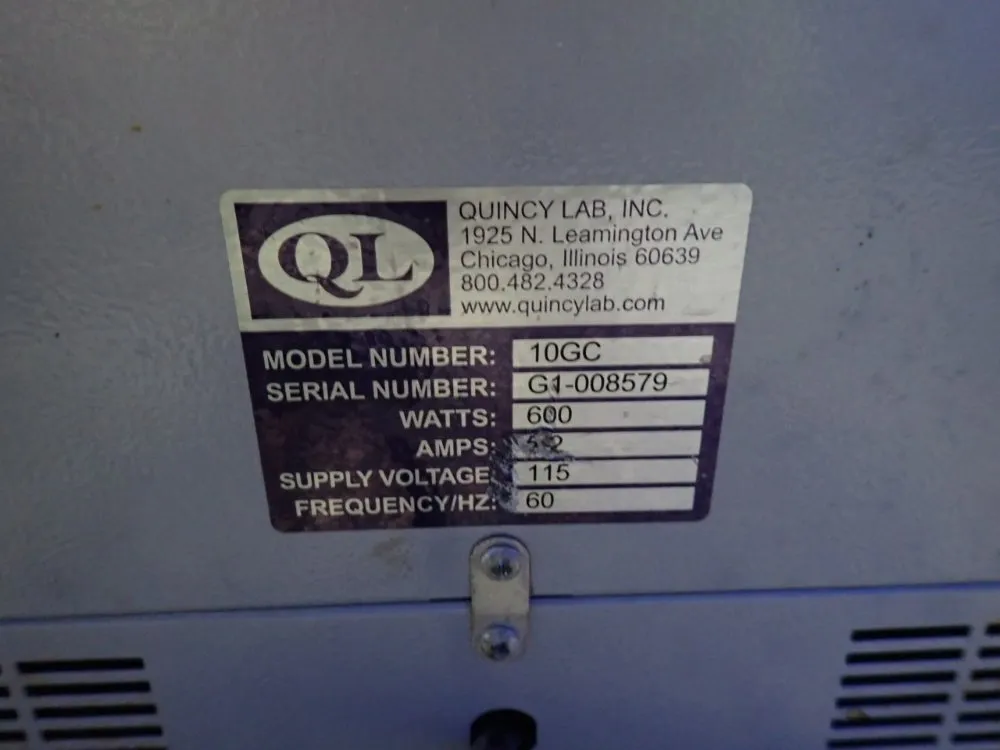 Quincy Lab Inc. 10" X 12" X 10" Labratory Oven - 10gc