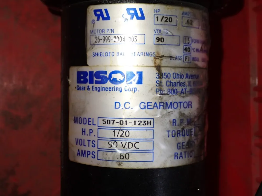 Bison 1/20 Hp Motor - 507-01-123h