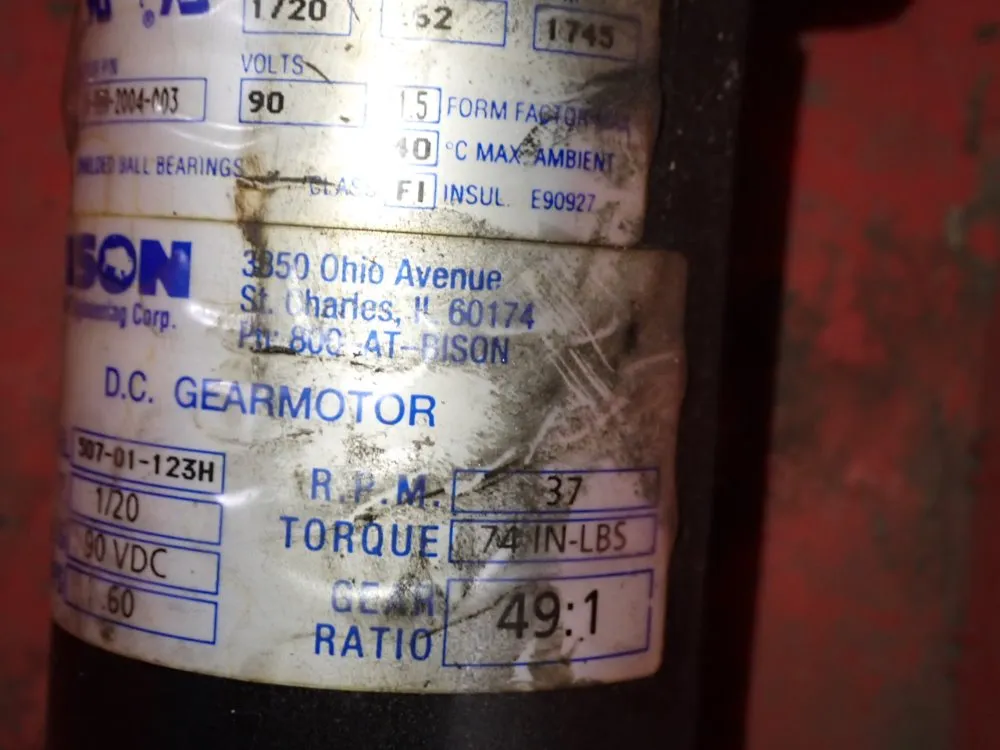 Bison 1/20 Hp Motor - 507-01-123h