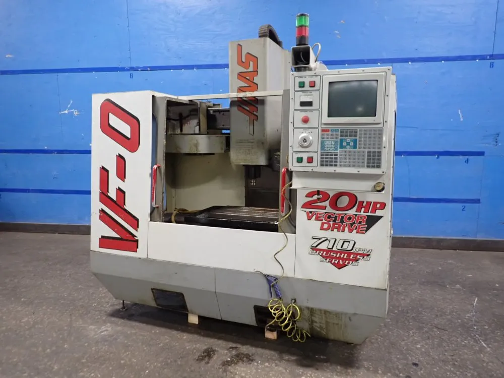 Haas 14" X 26" Cnc Vmc - Vf-0