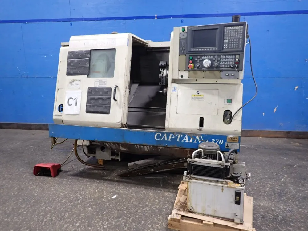 Okuma Cnc Lathe - Captain L370