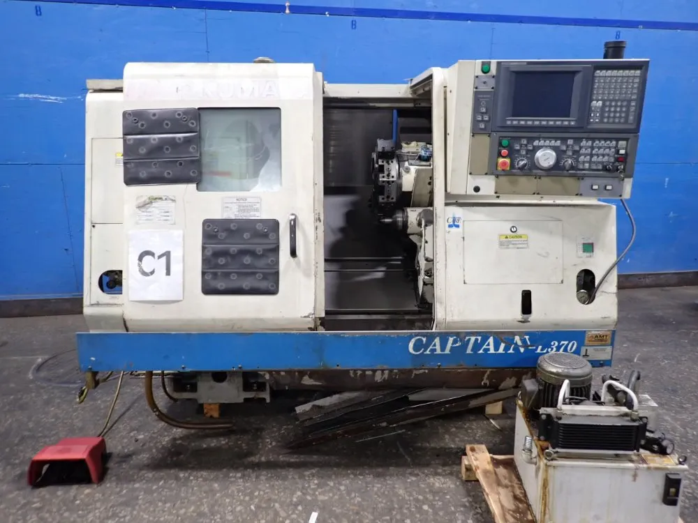 Okuma Cnc Lathe - Captain L370
