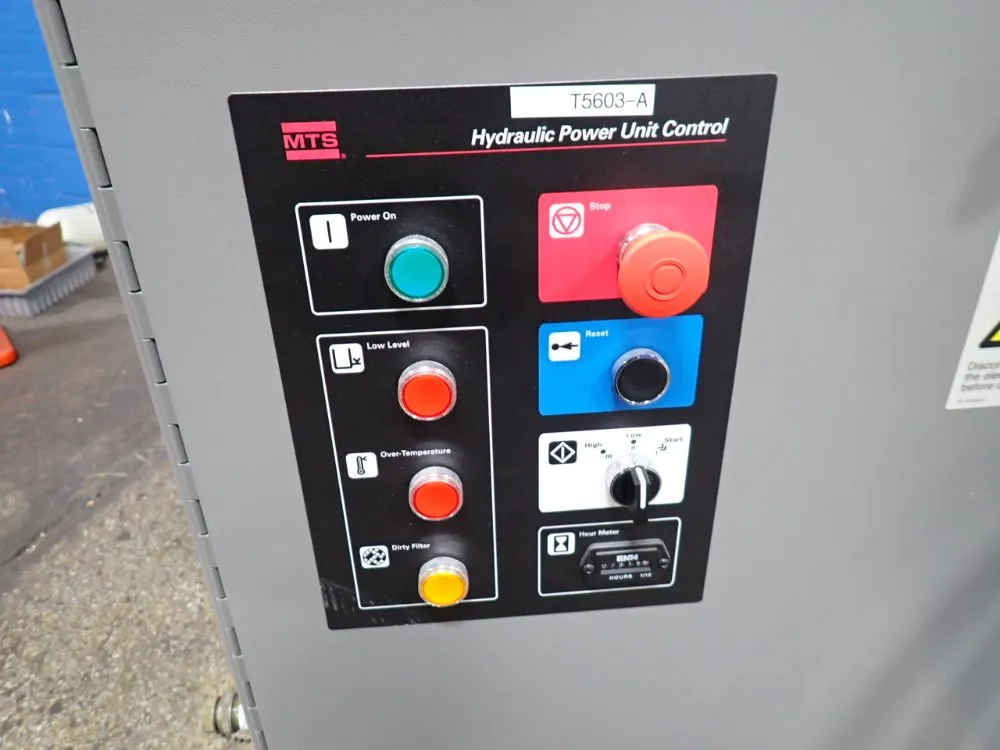 Mts Fatique Test System - 359xx A/t / 505.07