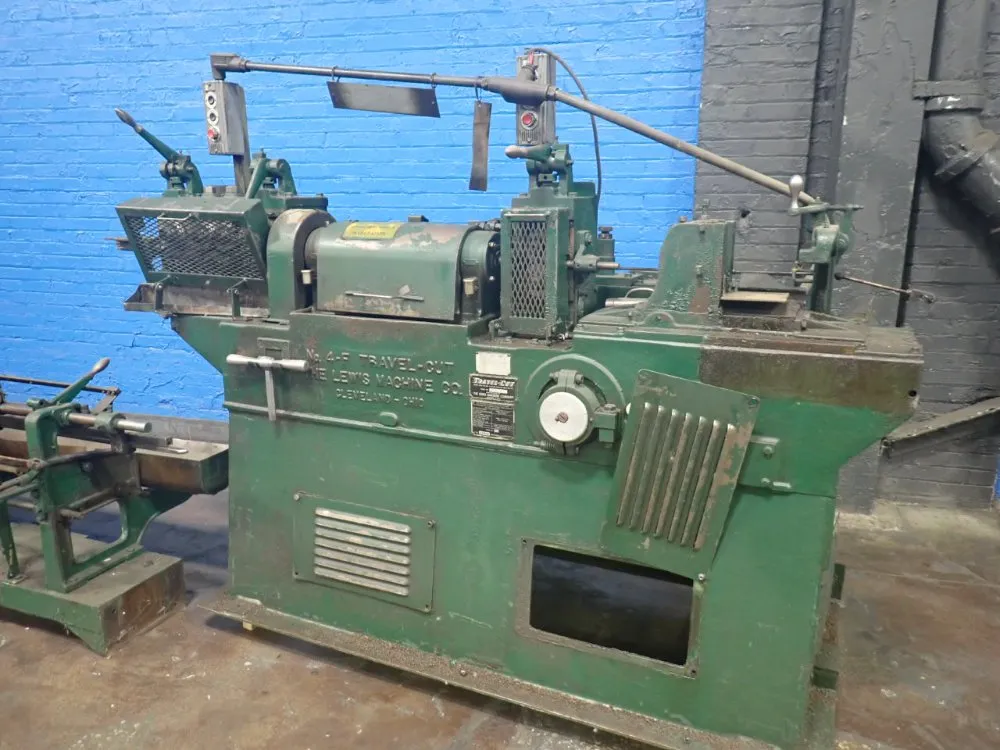 The Lewis Machine Co. Wire Straightener/cutter - 4-f
