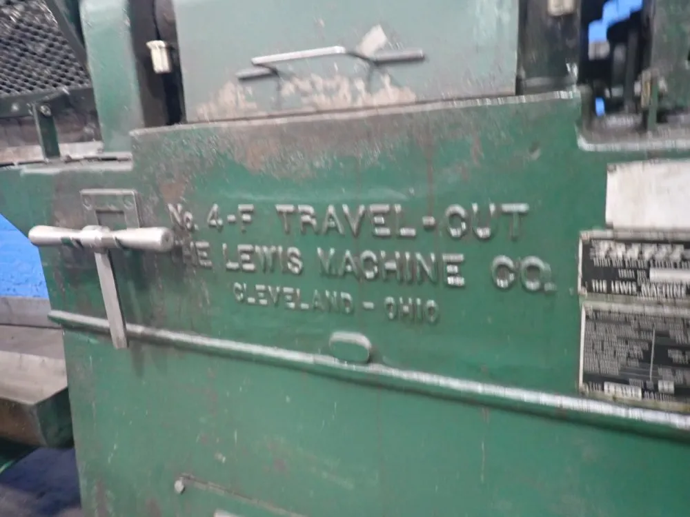 The Lewis Machine Co. Wire Straightener/cutter - 4-f